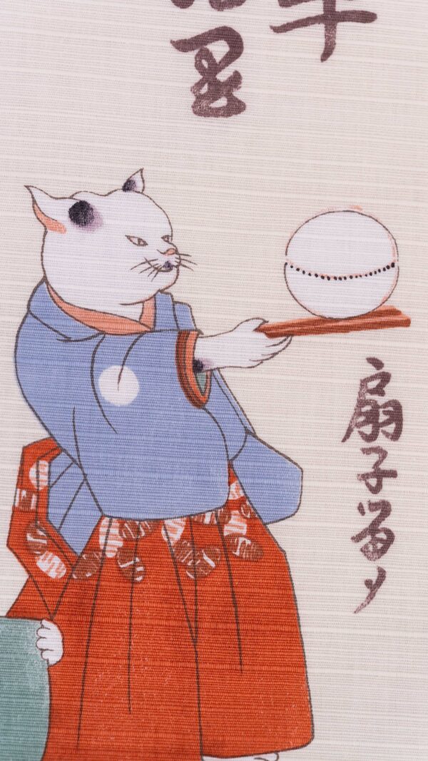 Furoshiki – Cats Juggling Balls by Kuniyoshi Utagawa
