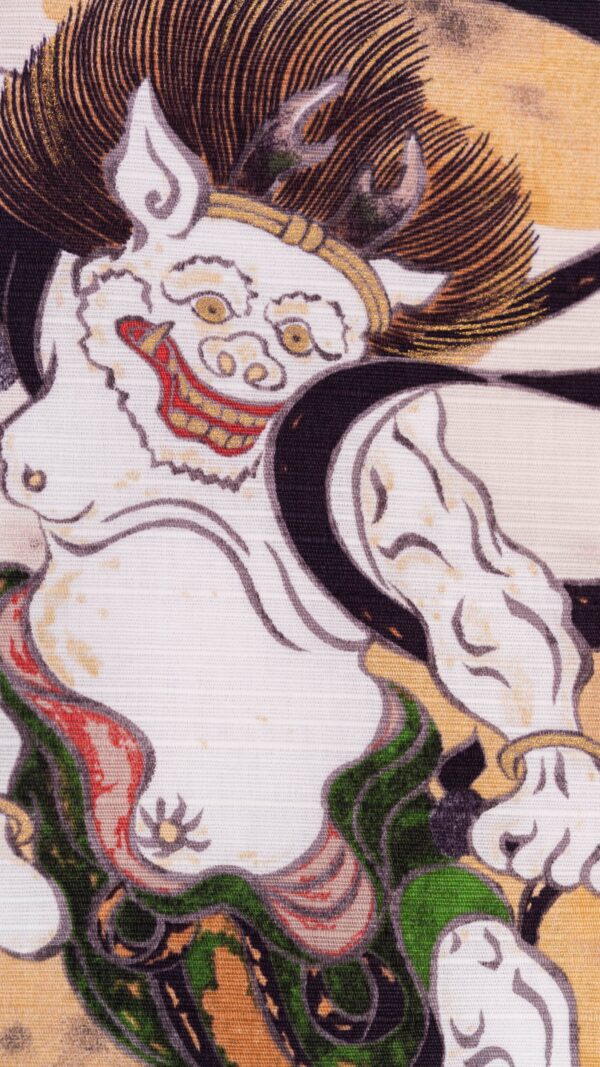 Furoshiki - Fujin & Raijin The Wind and Thunder Gods
