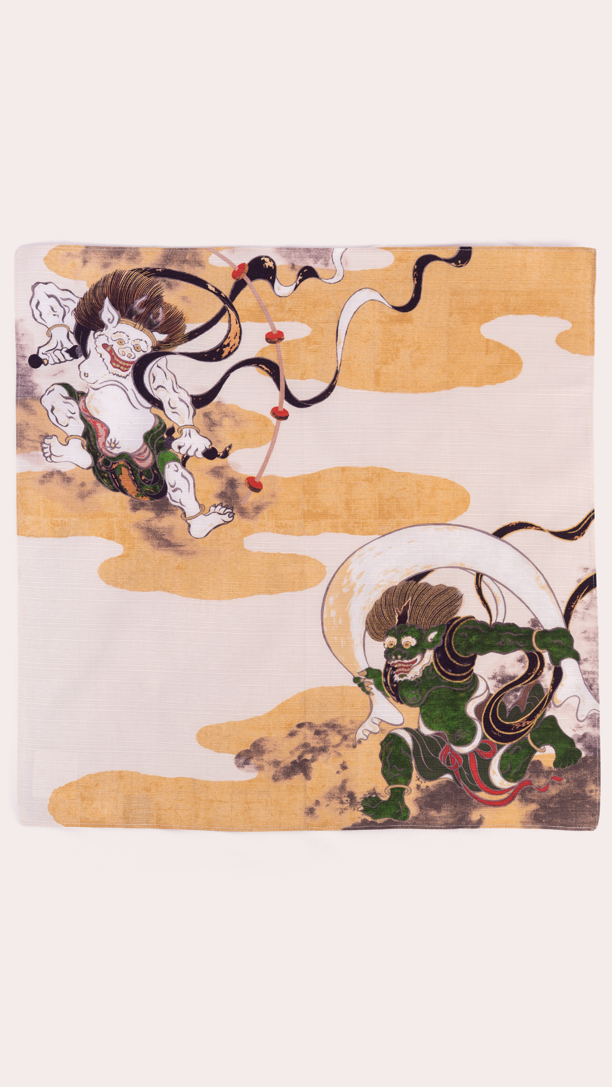 Furoshiki - Fujin & Raijin The Wind and Thunder Gods