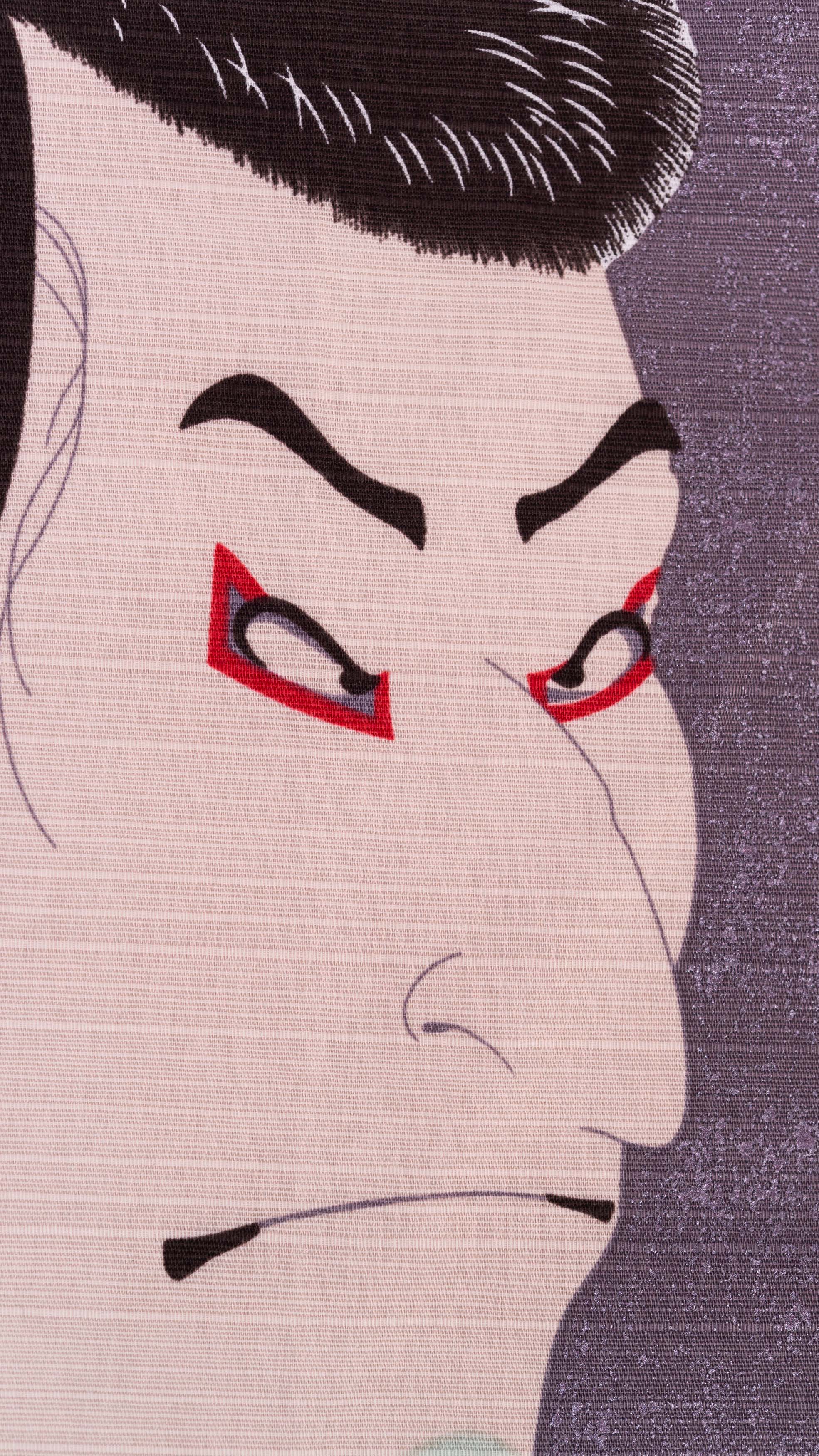 Furoshiki - "The Actor Otani Oniji III" by Sharaku