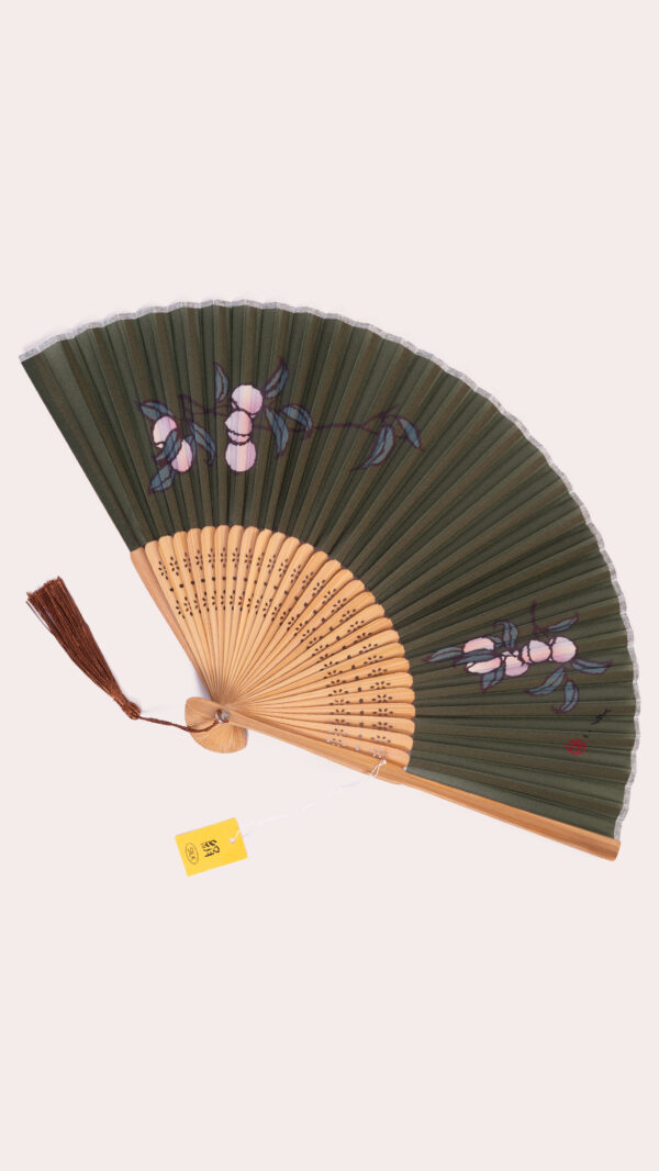 Takehisa Yumeji Collection: Handcrafted Japanese Silk Fans with Tassel