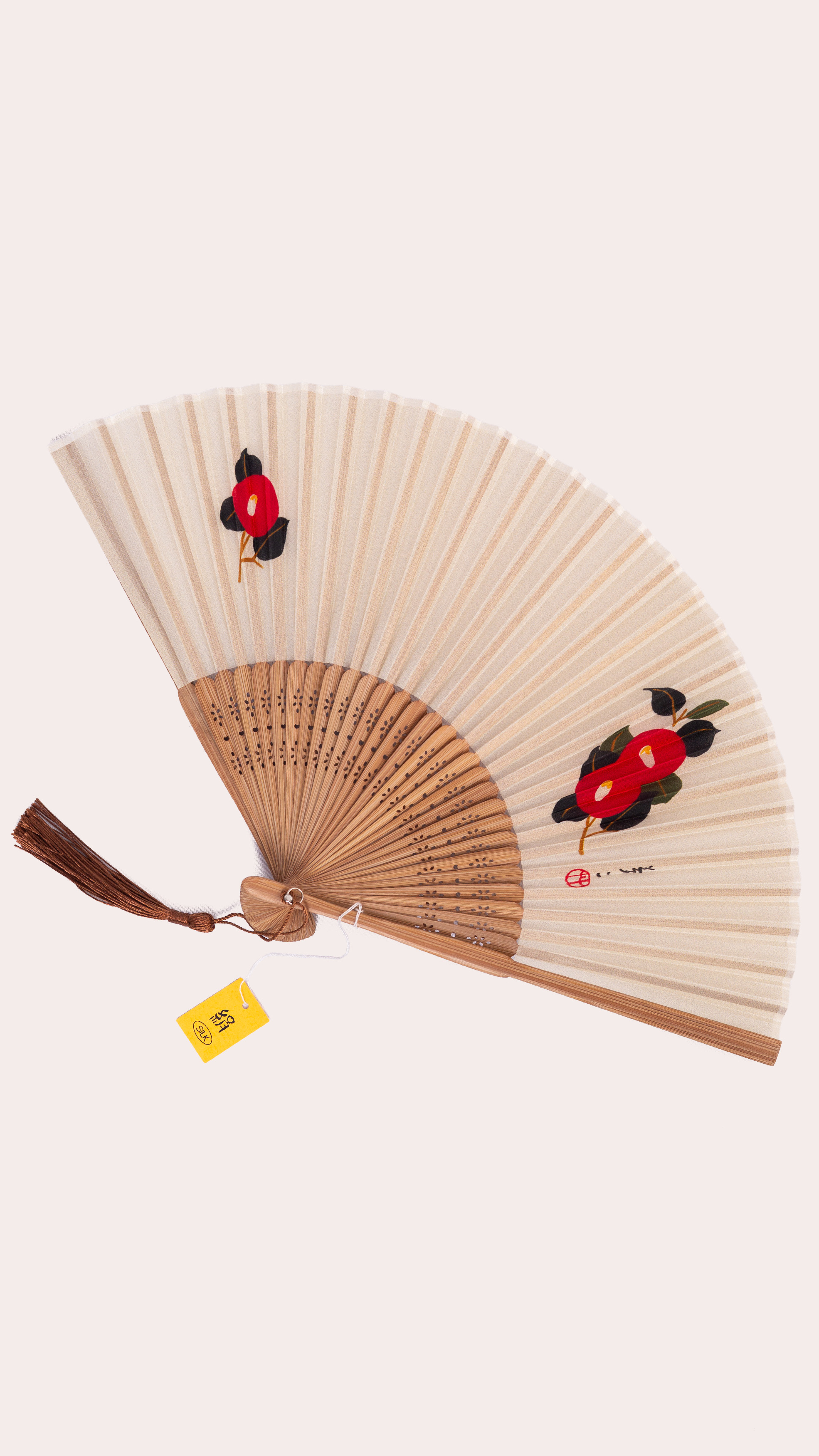 Yumeji-Design Silk Folding Fan