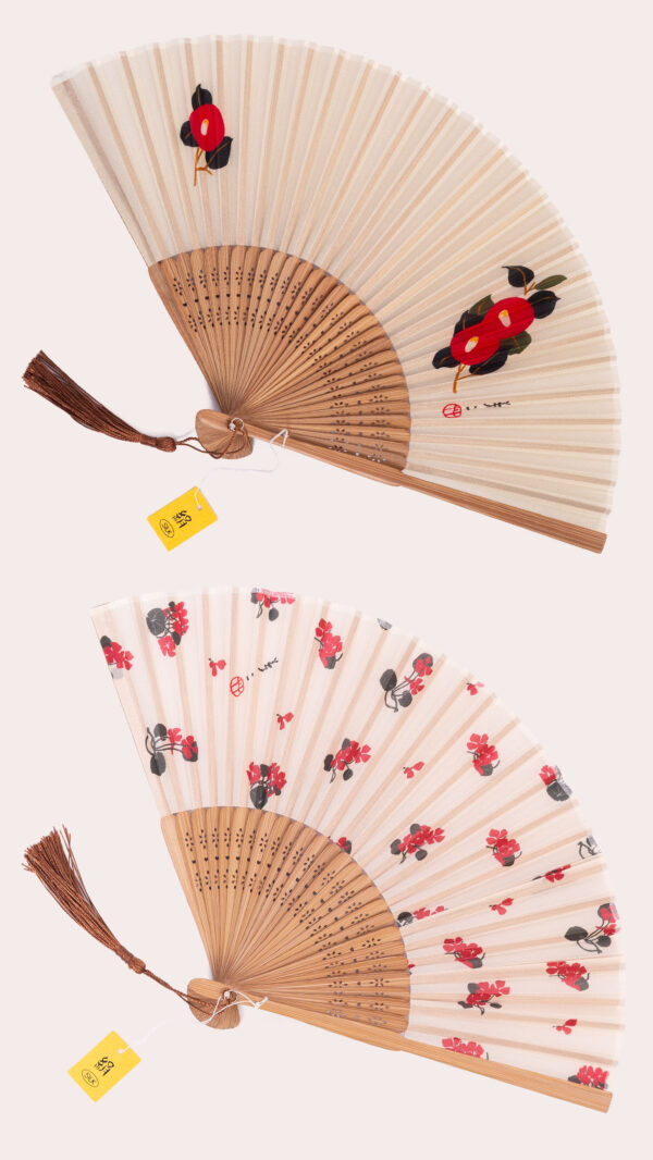 Yumeji-Design Silk Folding Fan